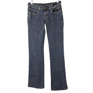 Prana Bootcut Jeans Women's 6 Mid Rise Embellish Rhinestone Outdoor Casual Y2K‎